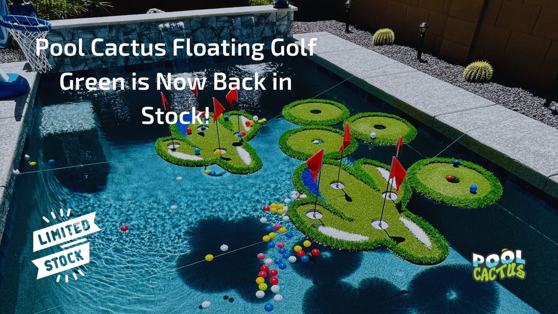 Pool Cactus Floating Golf Green Now Back in Stock! Limited Supply. - Pool Cactus