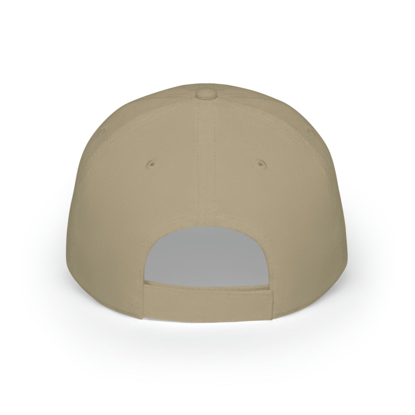 Low Profile Baseball Cap with Pool Cactus Logo Available in White & Khaki - Pool Cactus