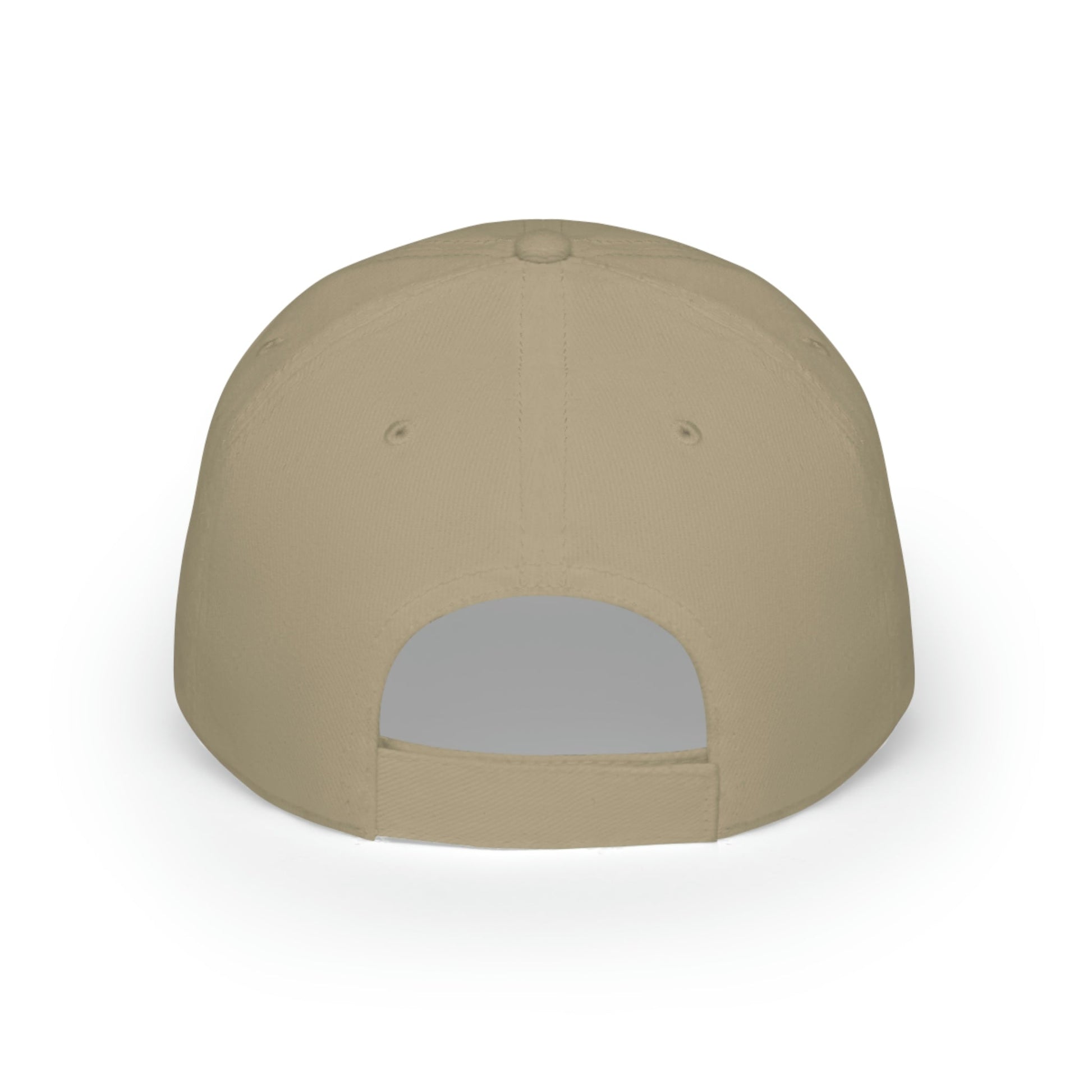 Low Profile Baseball Cap with Pool Cactus Logo Available in White & Khaki - Pool Cactus