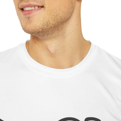 Men's Comfy Polyester Tee (AOP) with Pool Cactus Logo - Shrink and Fade-resistant - Pool Cactus