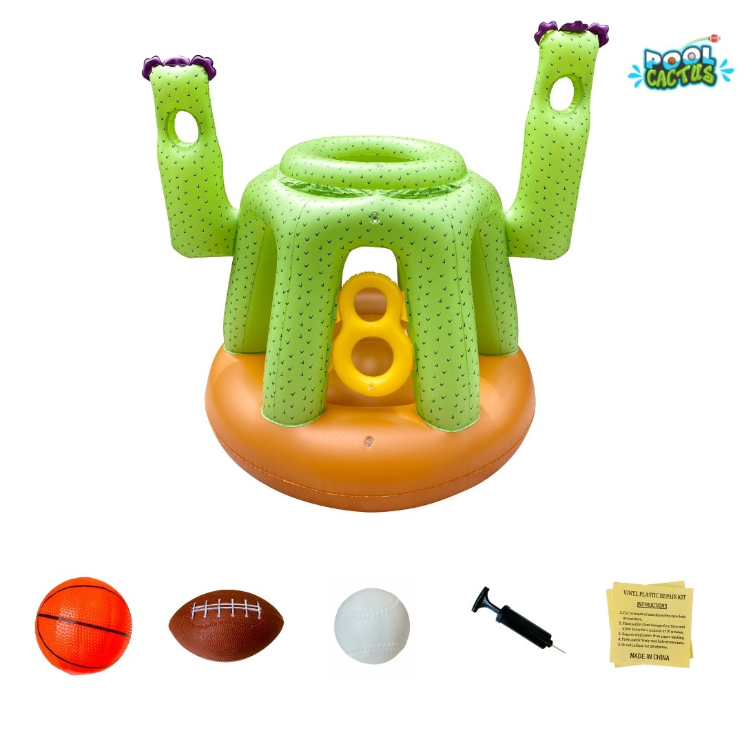 Inflatable Basketball Hoops | Basketball Pool Toys | Pool Cactus